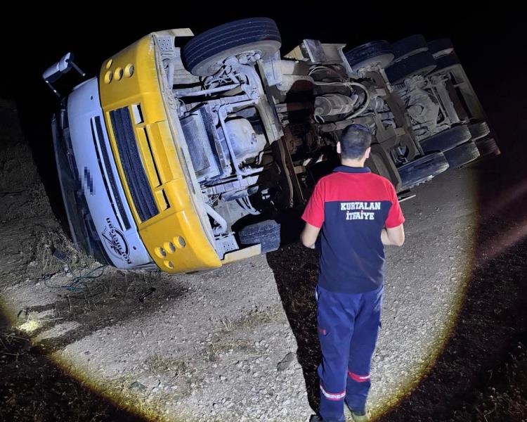 Siirt&rsquo;te vin&ccedil; devrildi 1 kişi yaralandı

