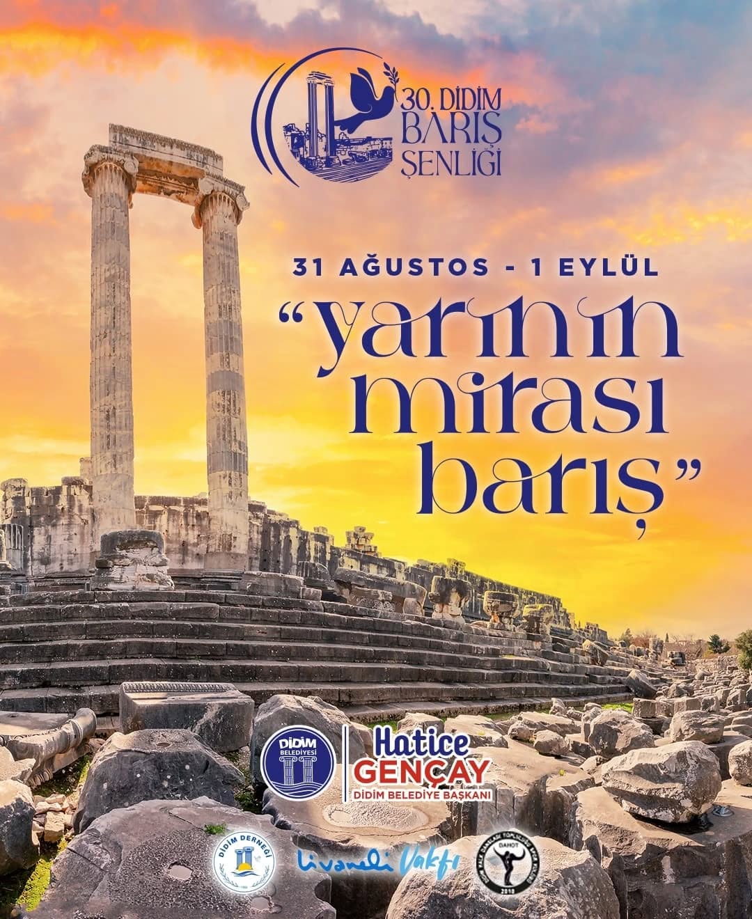 Didim&rsquo;de 30. Barış Şenliği başlıyor
