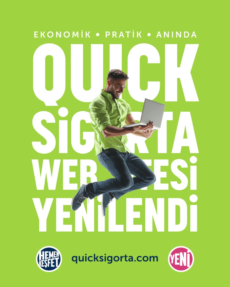 Quick Sigorta web sitesini yeniledi
