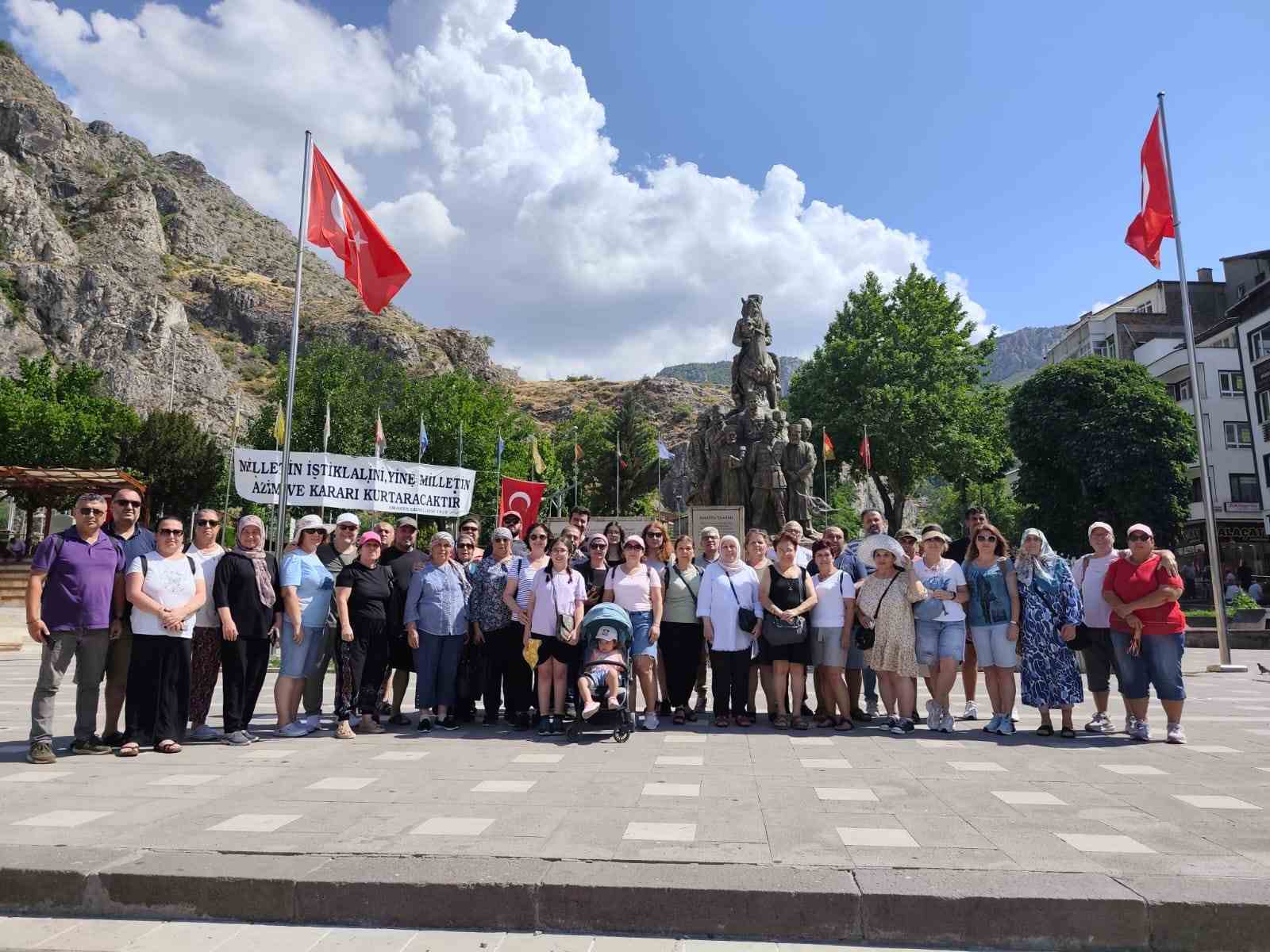 Nazilli’nin sıcağından kaçıp Karadeniz’de serinlediler