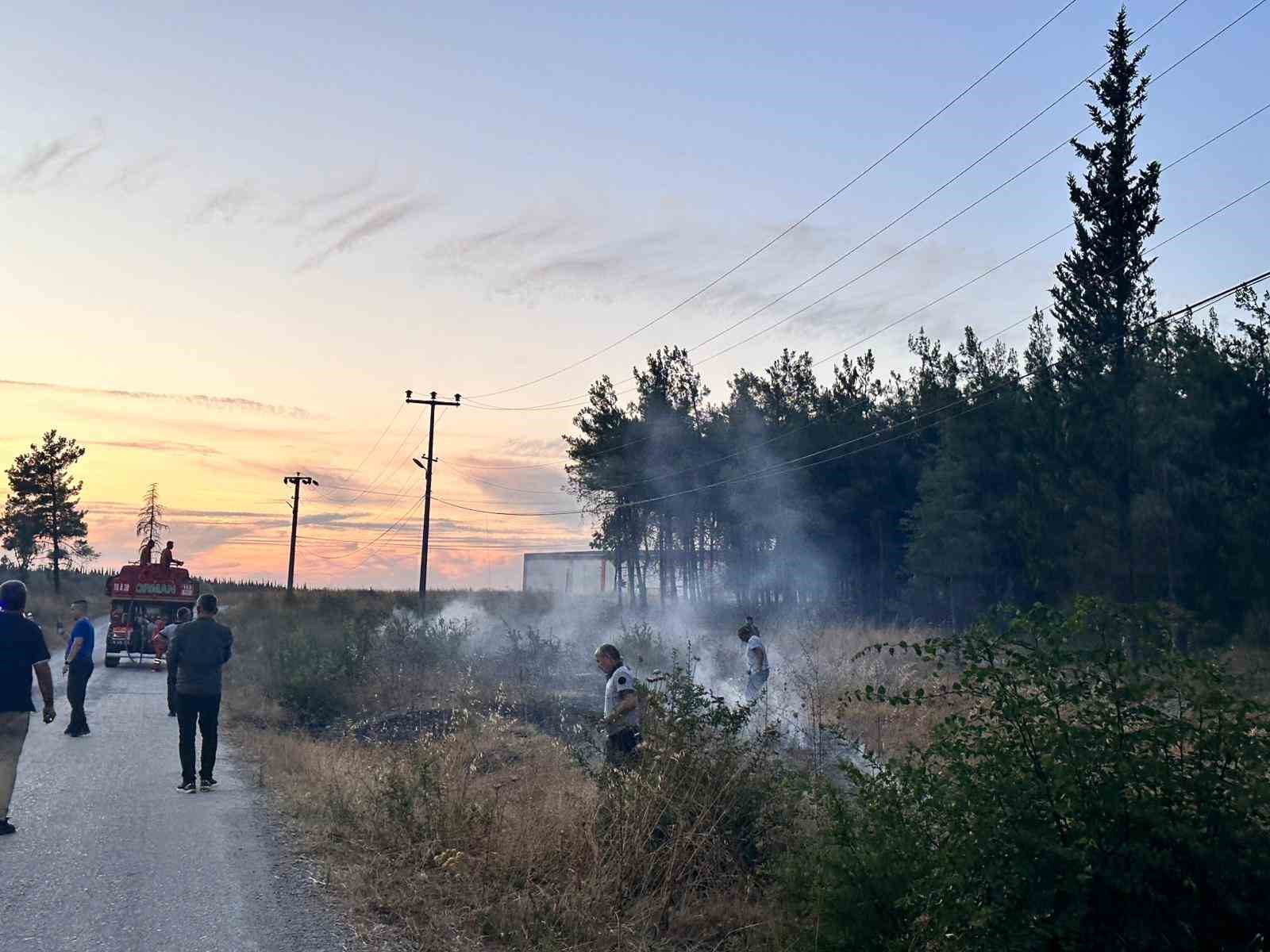 Bursa&rsquo;da korkutan orman yangını
