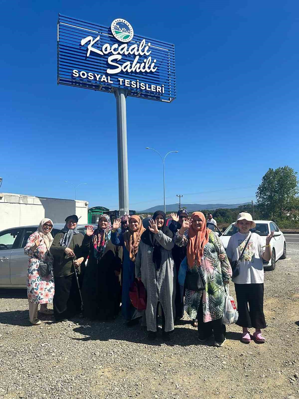 YADEM ile deniz havası aldılar
