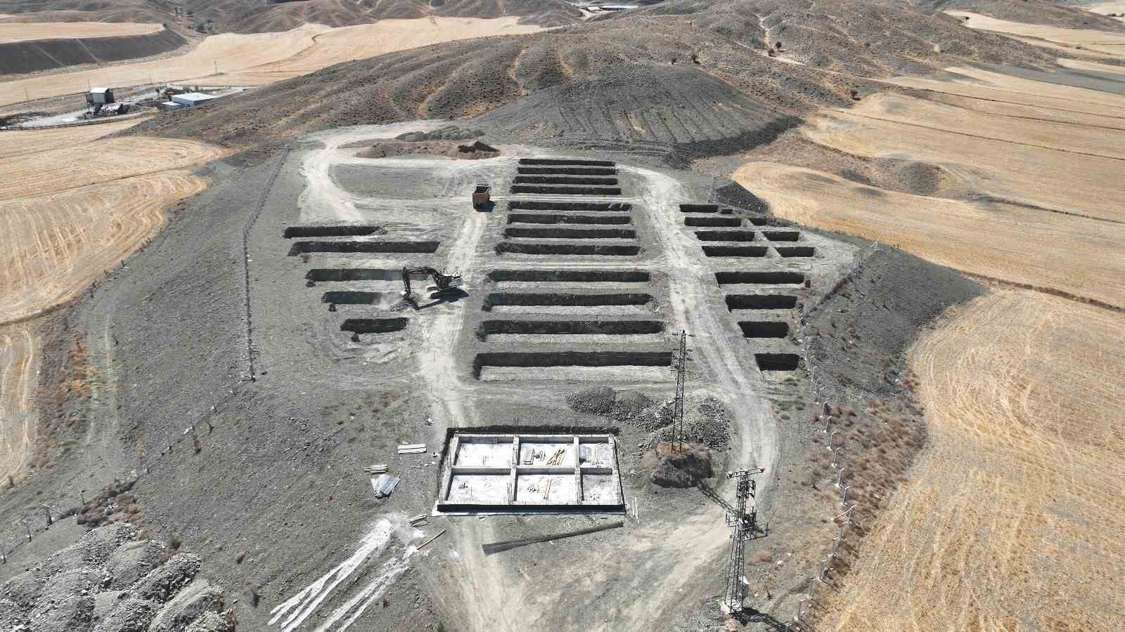 Sorgun’da yeni mezarlık alanında ilk temel atıldı
