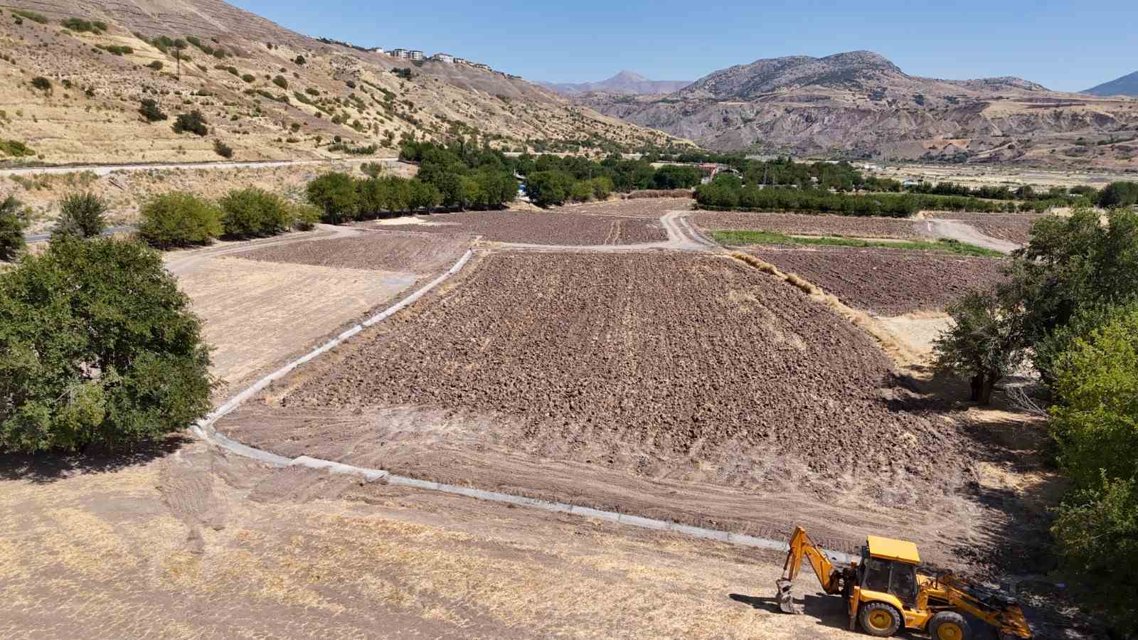 Palu’da sulama suyu tesisi tamamlandı
