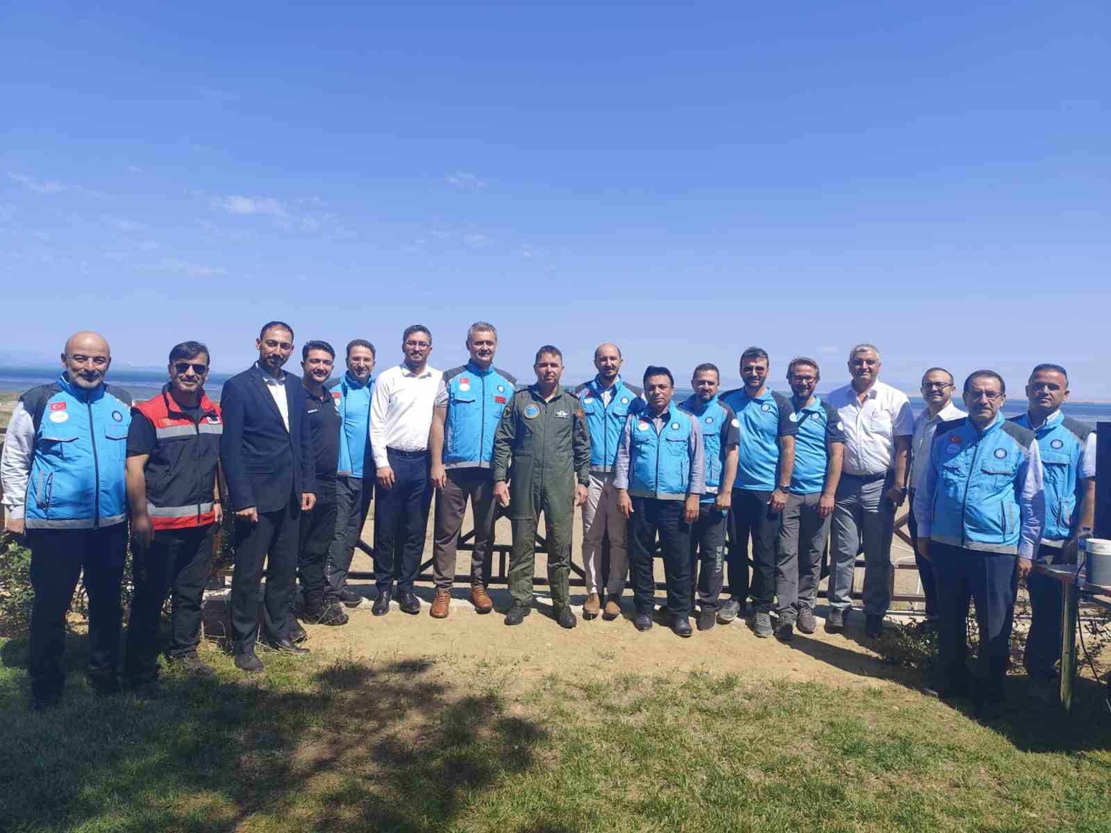 Beyşehir Gölü’nde nefes kesen güç birliği tatbikatı