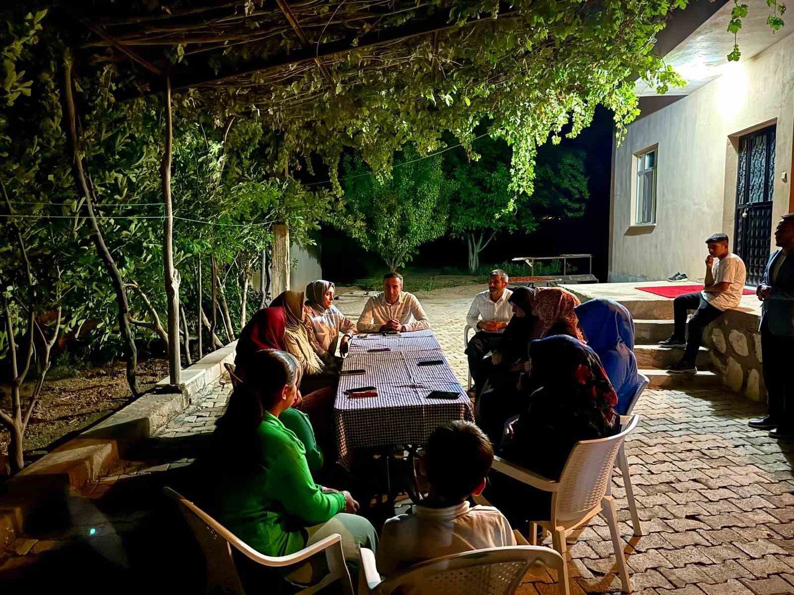 Başkan Ulutaş, Doğu Mahallesi&rsquo;nde vatandaşlarla buluştu
