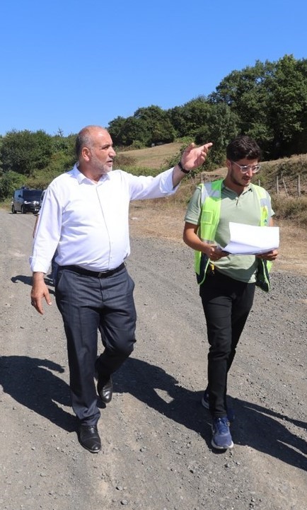 Canik&rsquo;te 52 mahallede yol &ccedil;alışması
