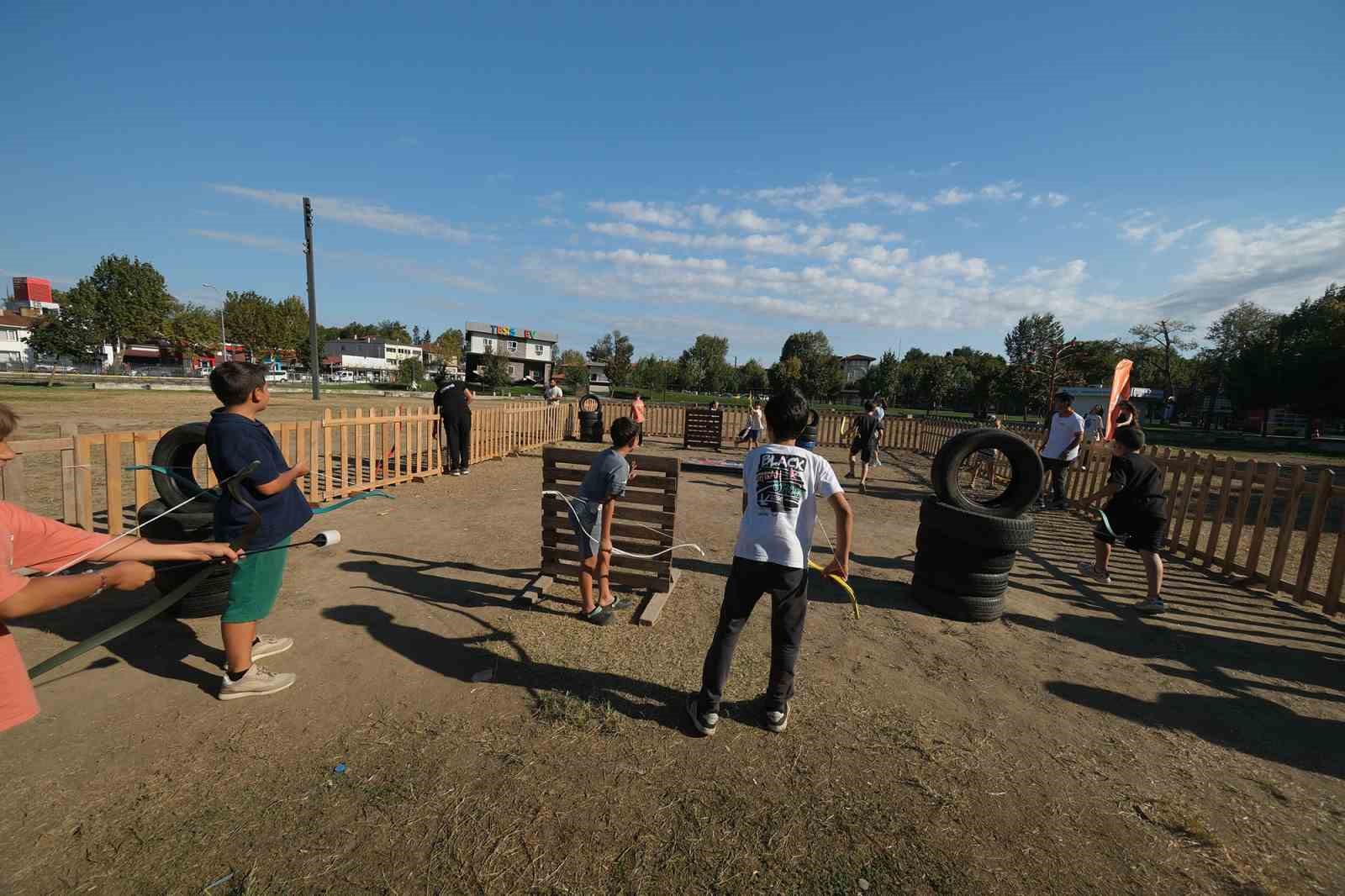 Geleneksel sporlar ve k&uuml;lt&uuml;rel miras Millet Bah&ccedil;esi&rsquo;ne taşındı
