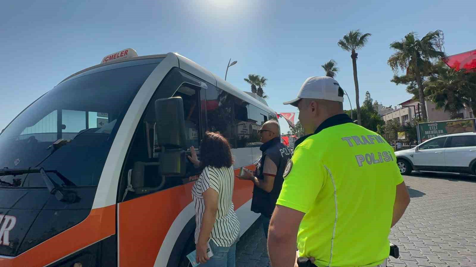 Marmaris&rsquo;te ara&ccedil;lara t&uuml;t&uuml;n kullanımına y&ouml;nelik denetim
