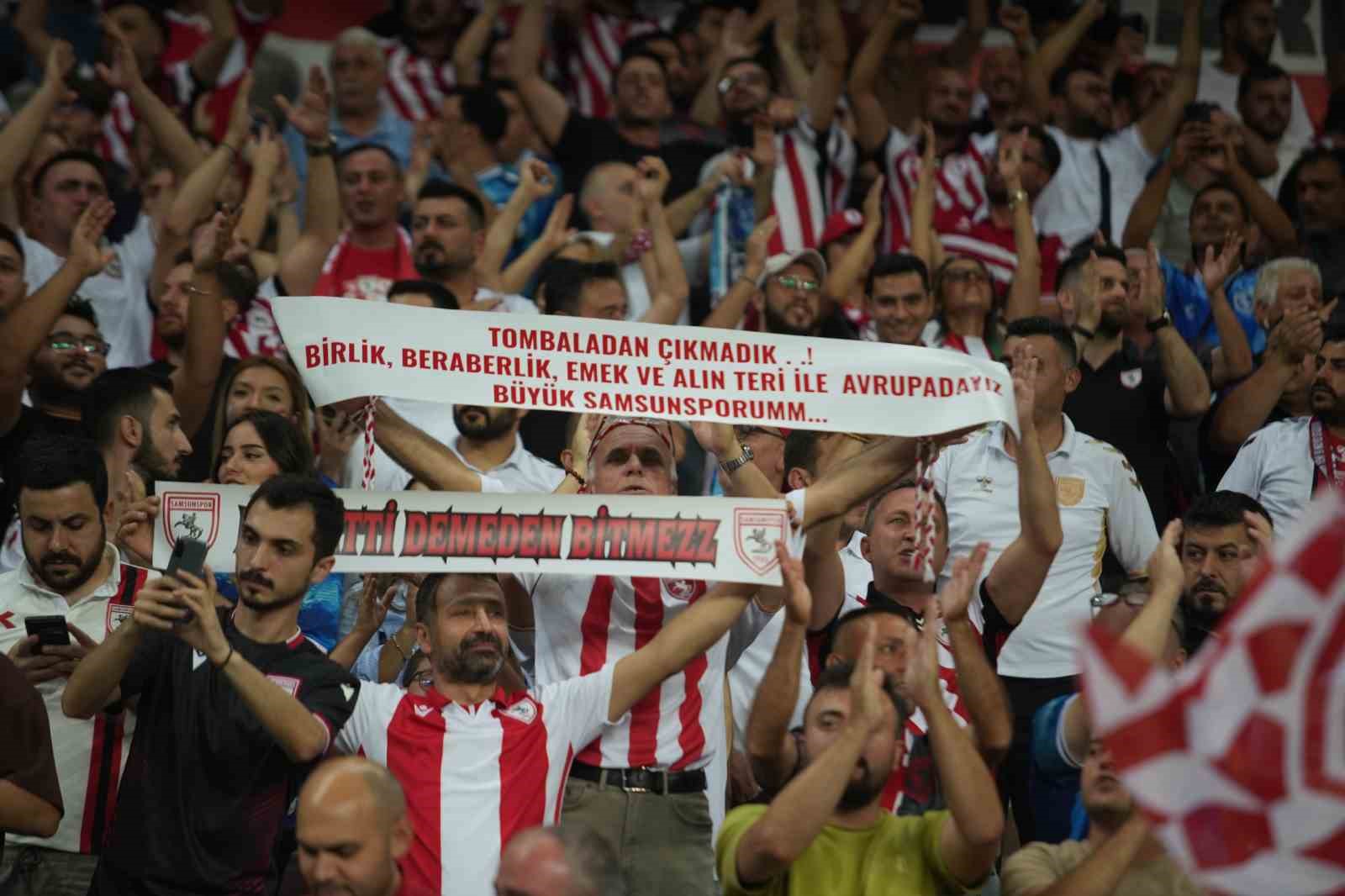 UEFA Avrupa Ligi: Samsunspor: 0 - Panathinaikos: 0 (Ma&ccedil; devam ediyor)
