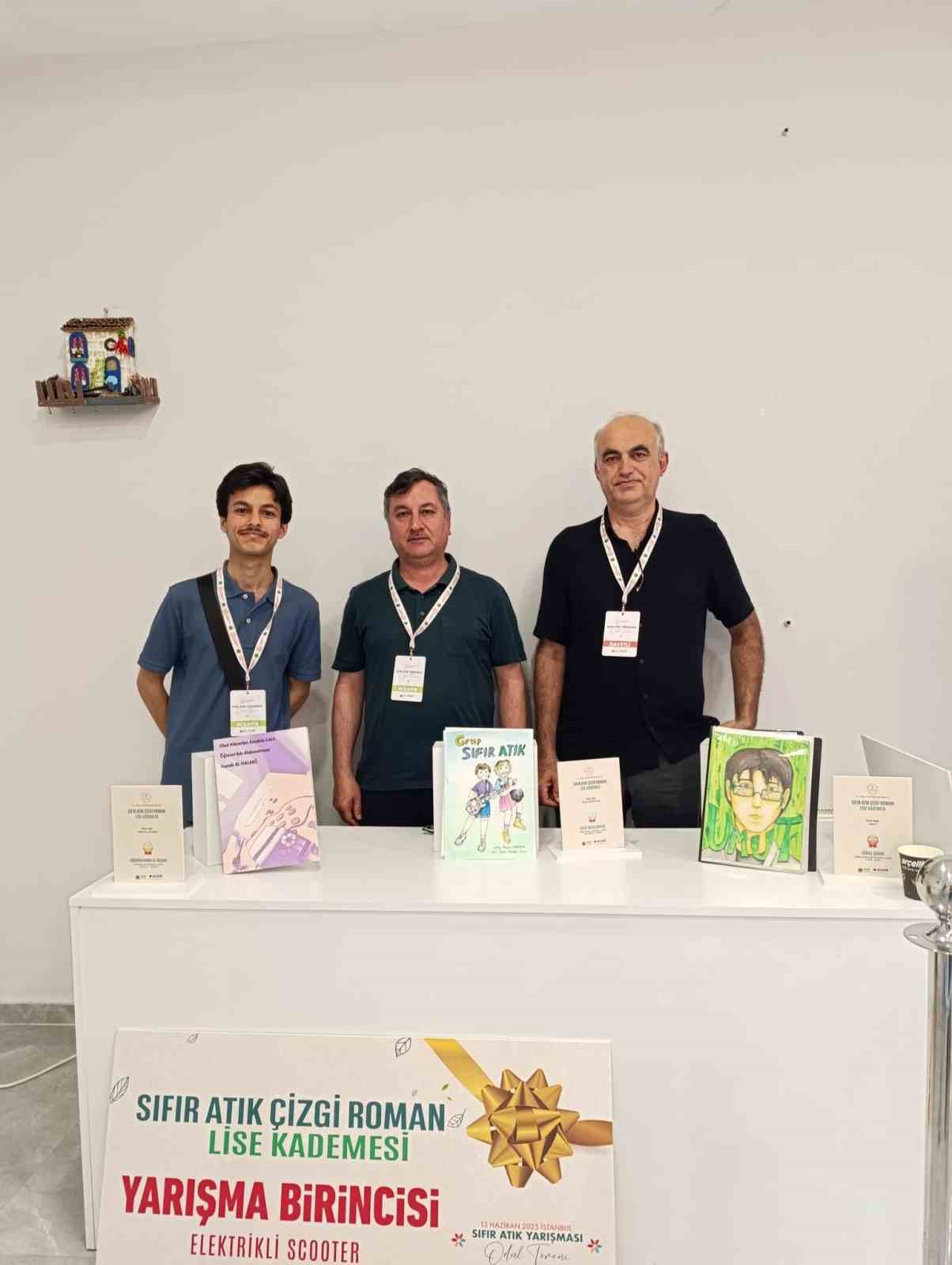 K&uuml;tahya Kılı&ccedil;arslan Anadolu Lisesi &ouml;ğrencisinden T&uuml;rkiye birinciliği
