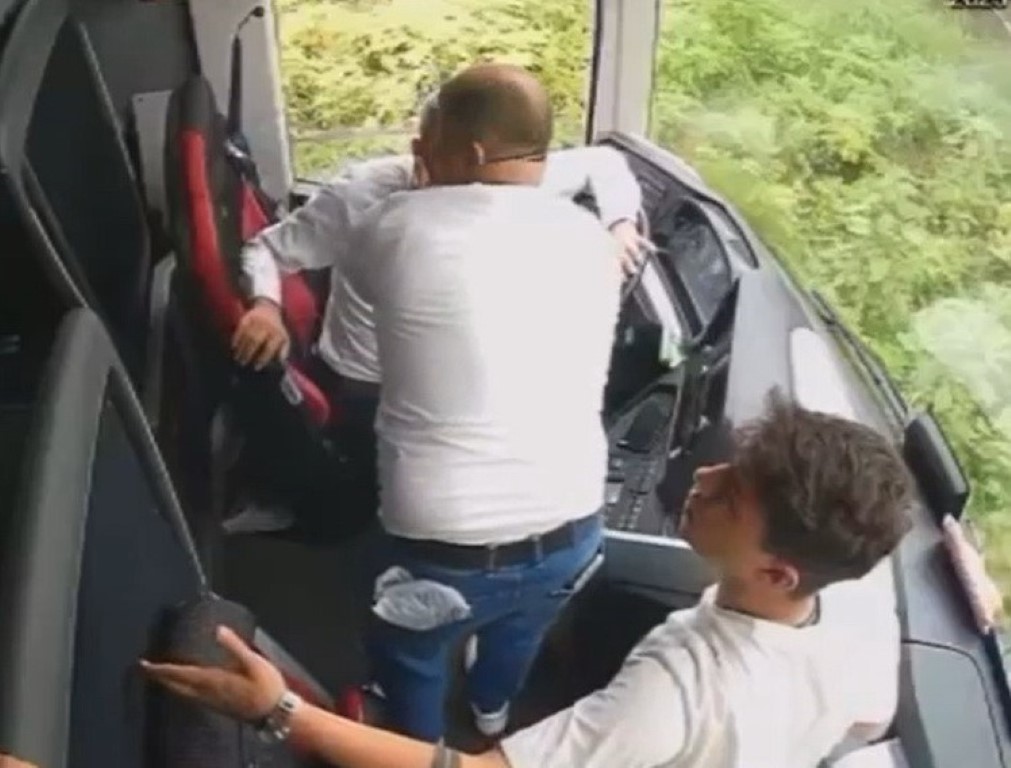 Otobüs kazasında yeni görüntüler ortaya çıktı: 