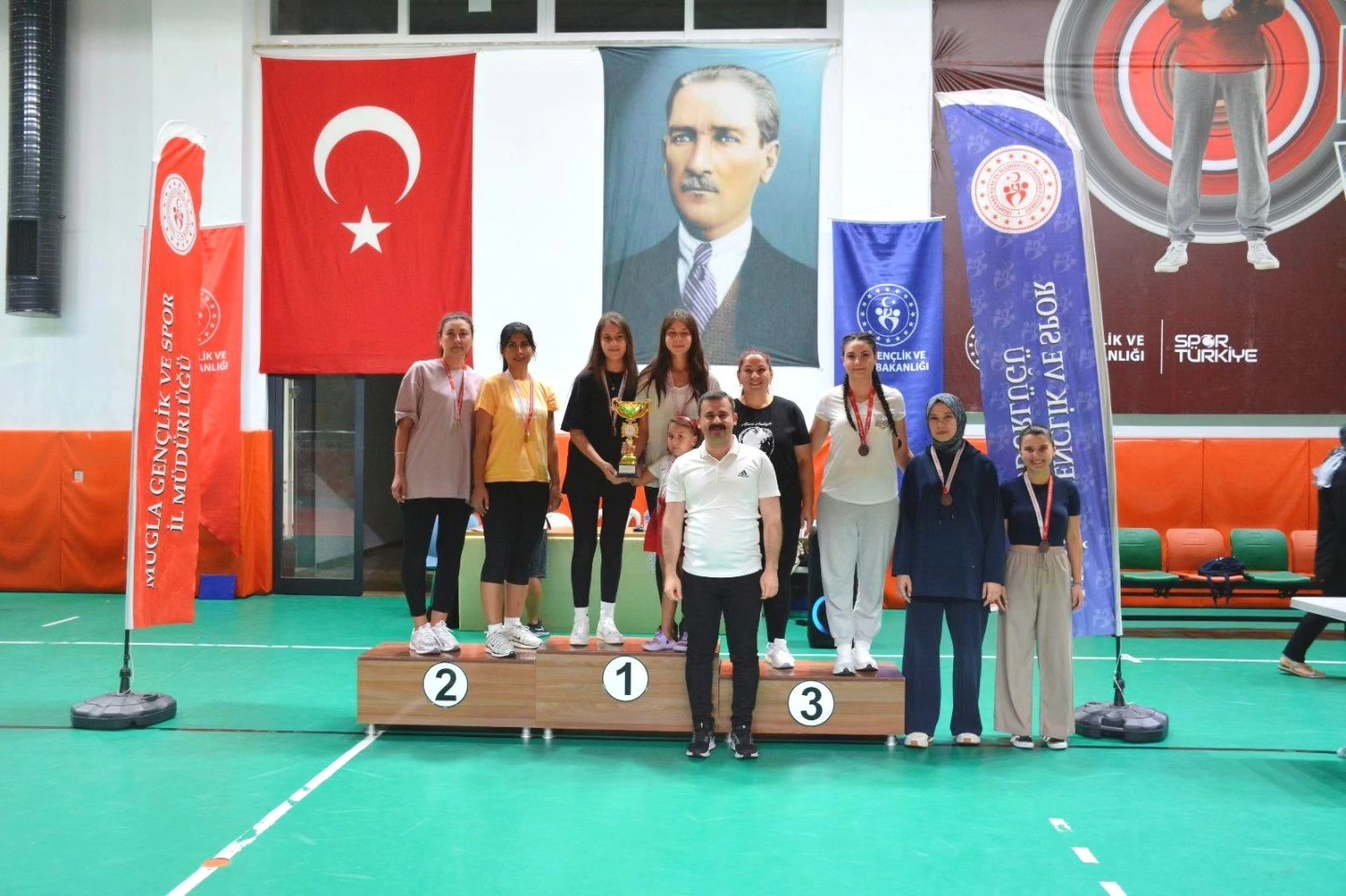 K&ouml;yceğiz&rsquo;de Zafer Kupası Floor Curling turnuvası tamamlandı
