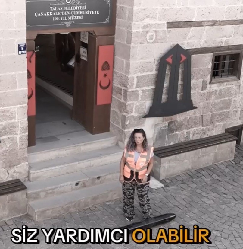 Talas Belediyesi’nden Zafer Bayramı’na özel anlamlı deney