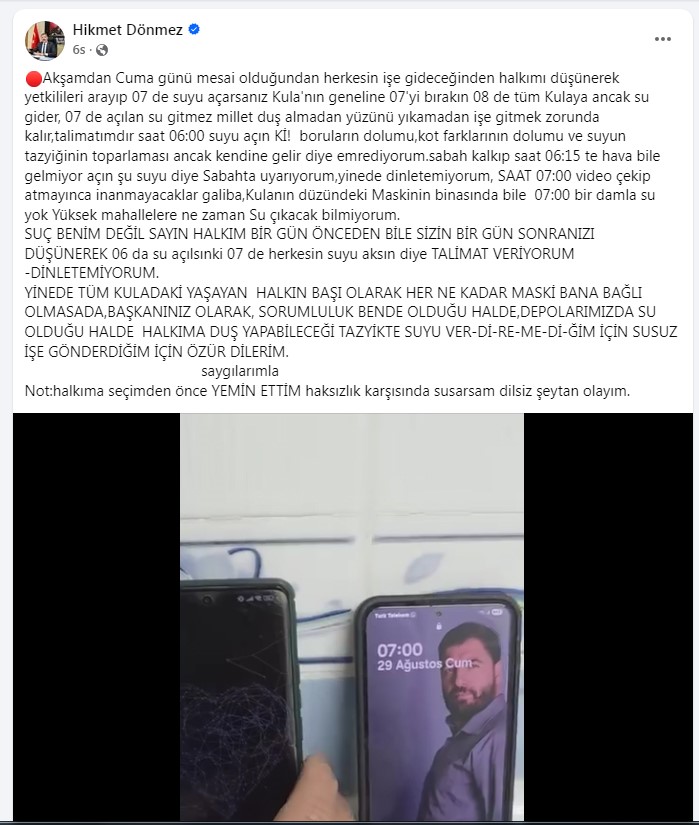 CHP&rsquo;li başkandan MASKİ&rsquo;ye tepki
