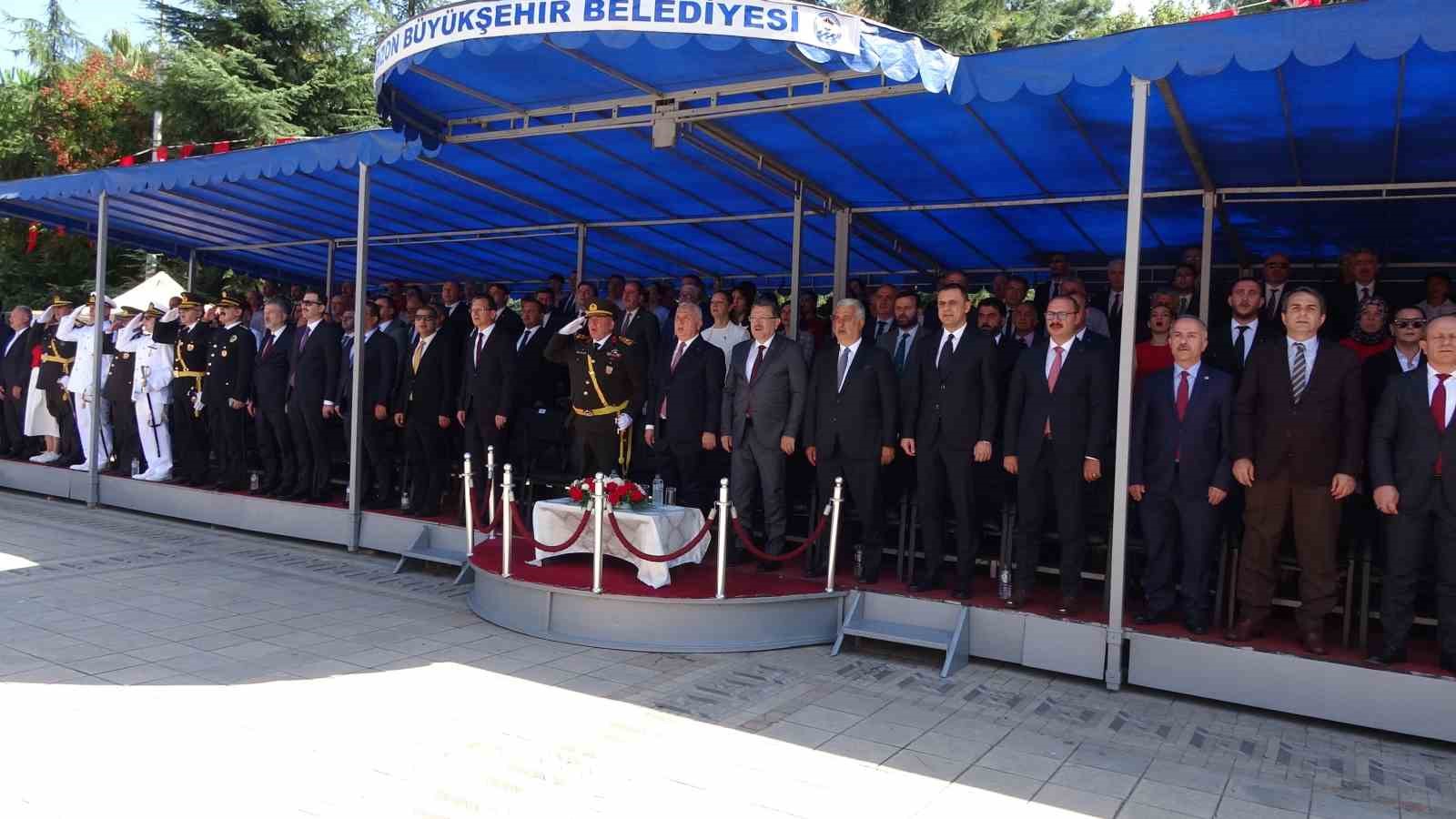 Trabzon’da 30 Ağustos Zafer Bayramı coşkusu