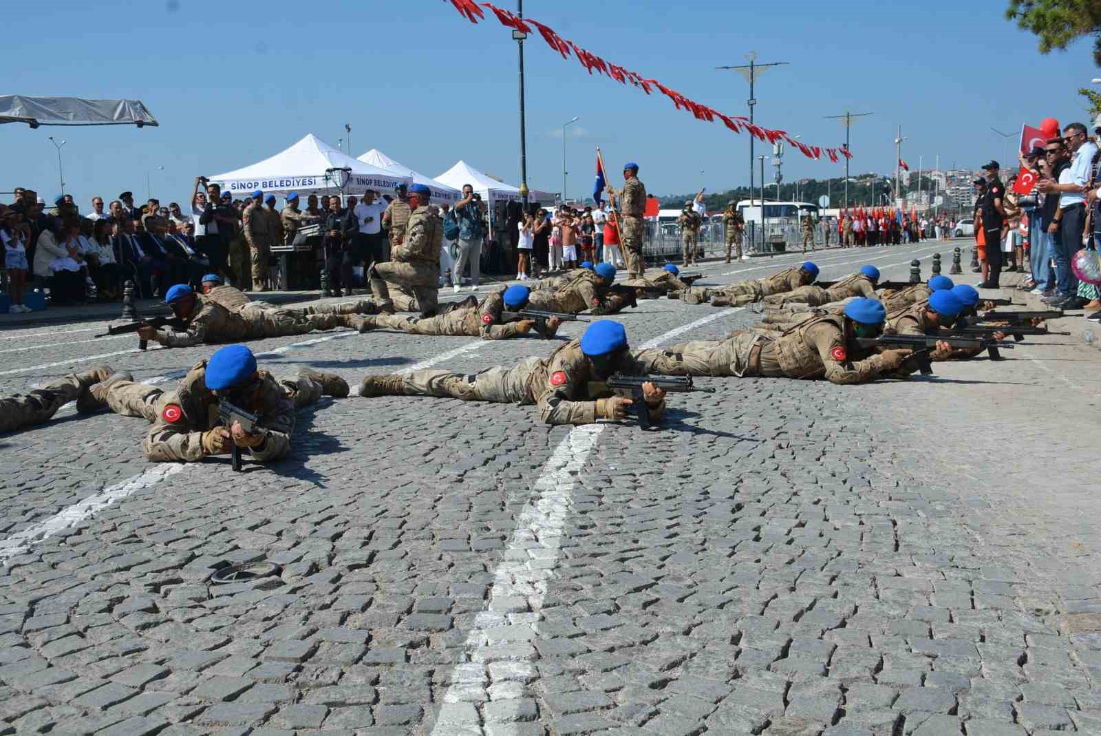 Sinop&rsquo;ta 30 Ağustos Zafer Bayramı kutlandı
