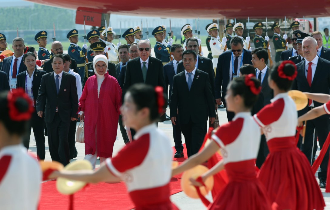 Cumhurbaşkanı Erdoğan Çin'de
