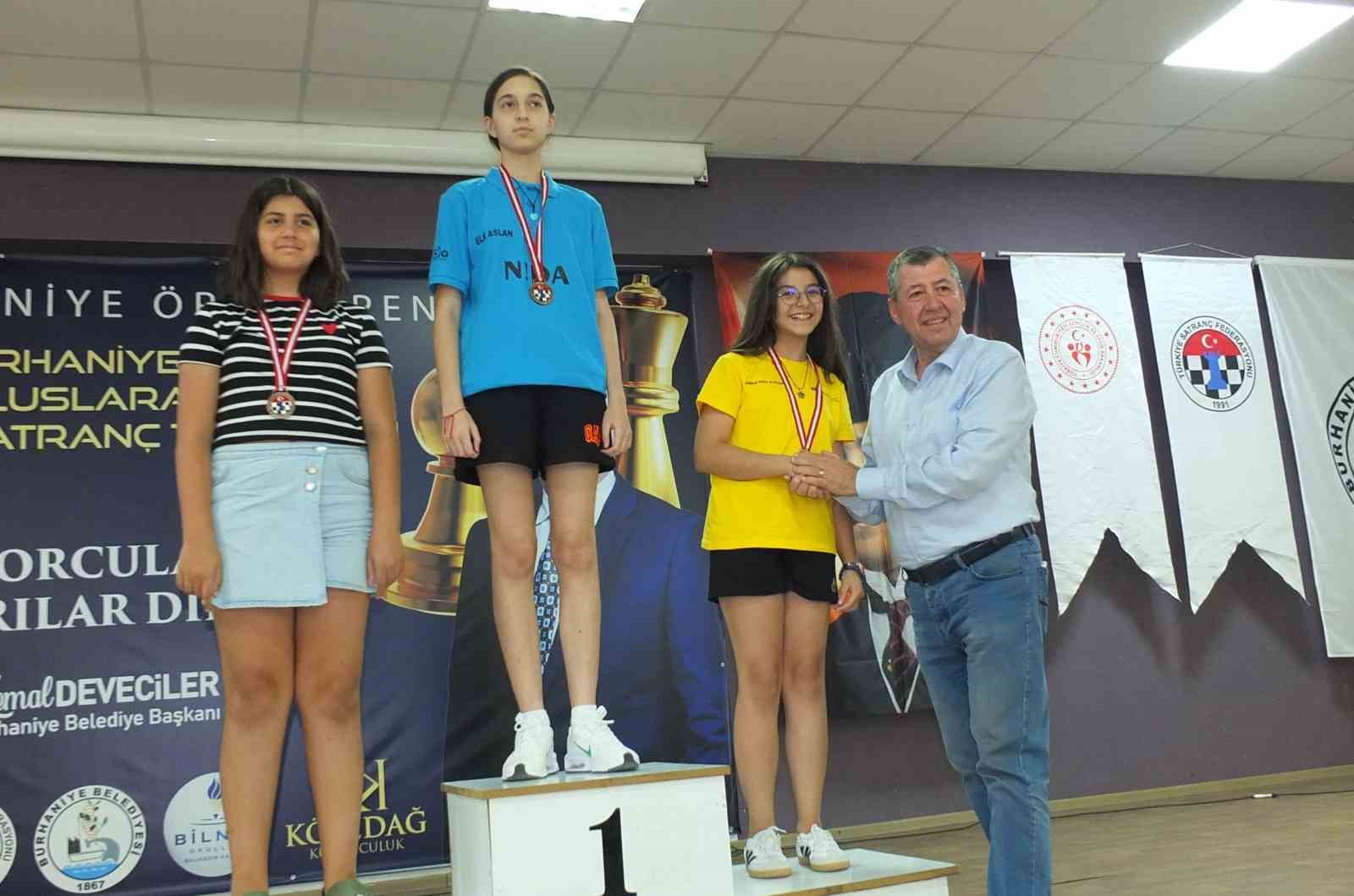 Balıkesir&rsquo;de Burhaniye &Ouml;ren Uluslararası A&ccedil;ık Satran&ccedil; Turnuvası sona erdi
