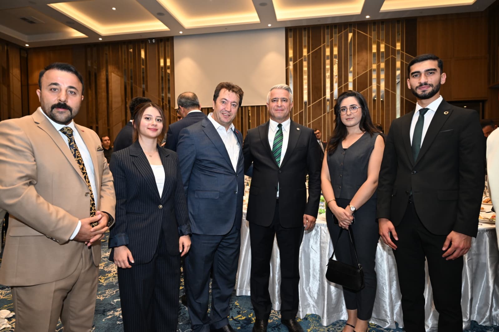 Yargı mensupları resepsiyonda buluştu