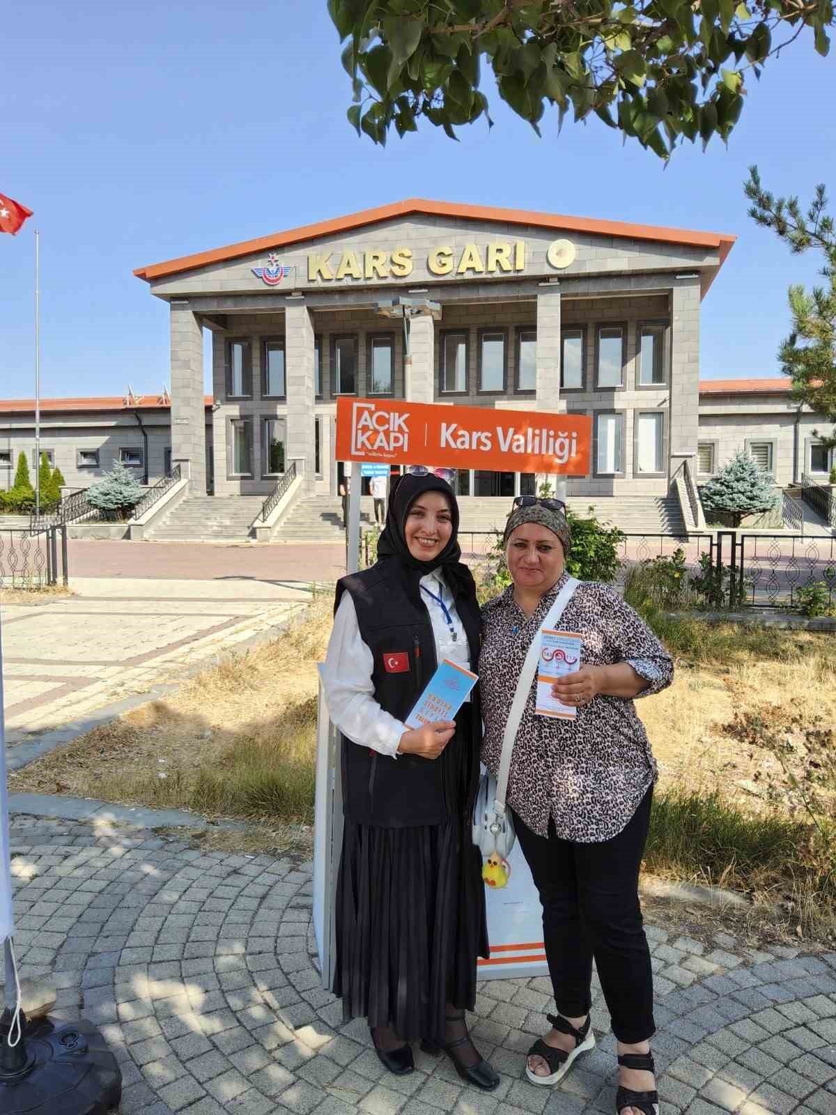 Açık Kapı’dan kadına yönelik şiddetle mücadelede farkındalık çalışması