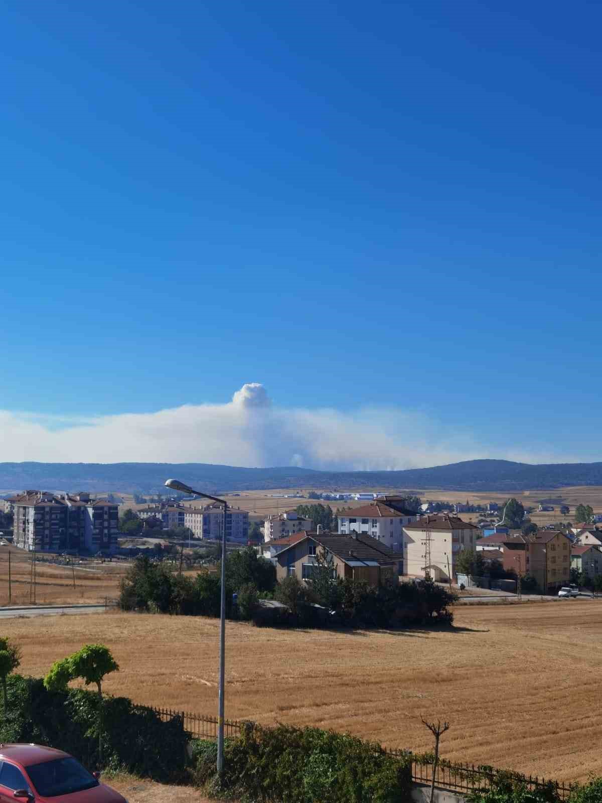 Karab&uuml;k&rsquo;teki yangın 48 saattir devam ediyor
