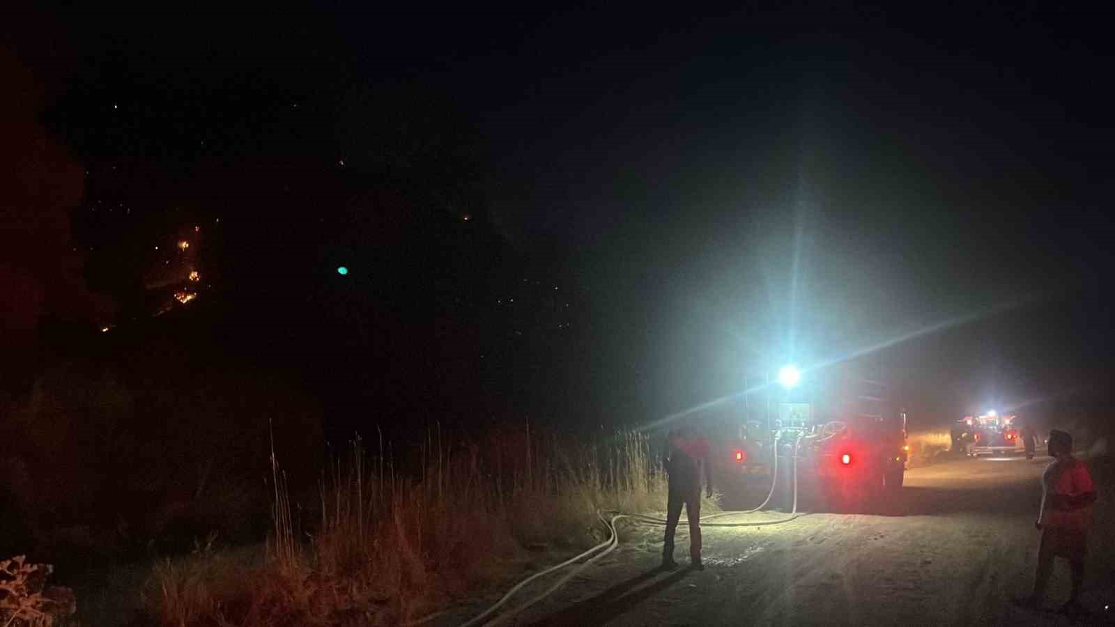 Pınardere’de alevler yeniden yükseldi