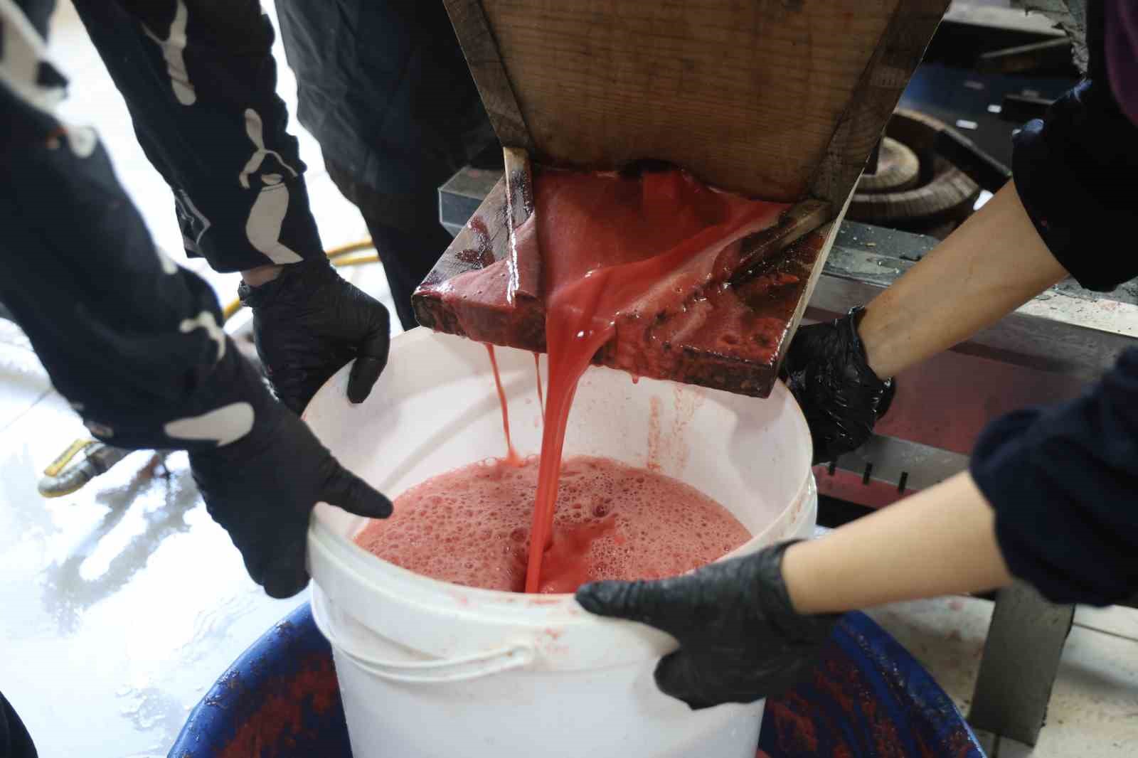 Afetzede kadınların ürettiği domates salçası aile ekonomisine katkı sağlıyor
