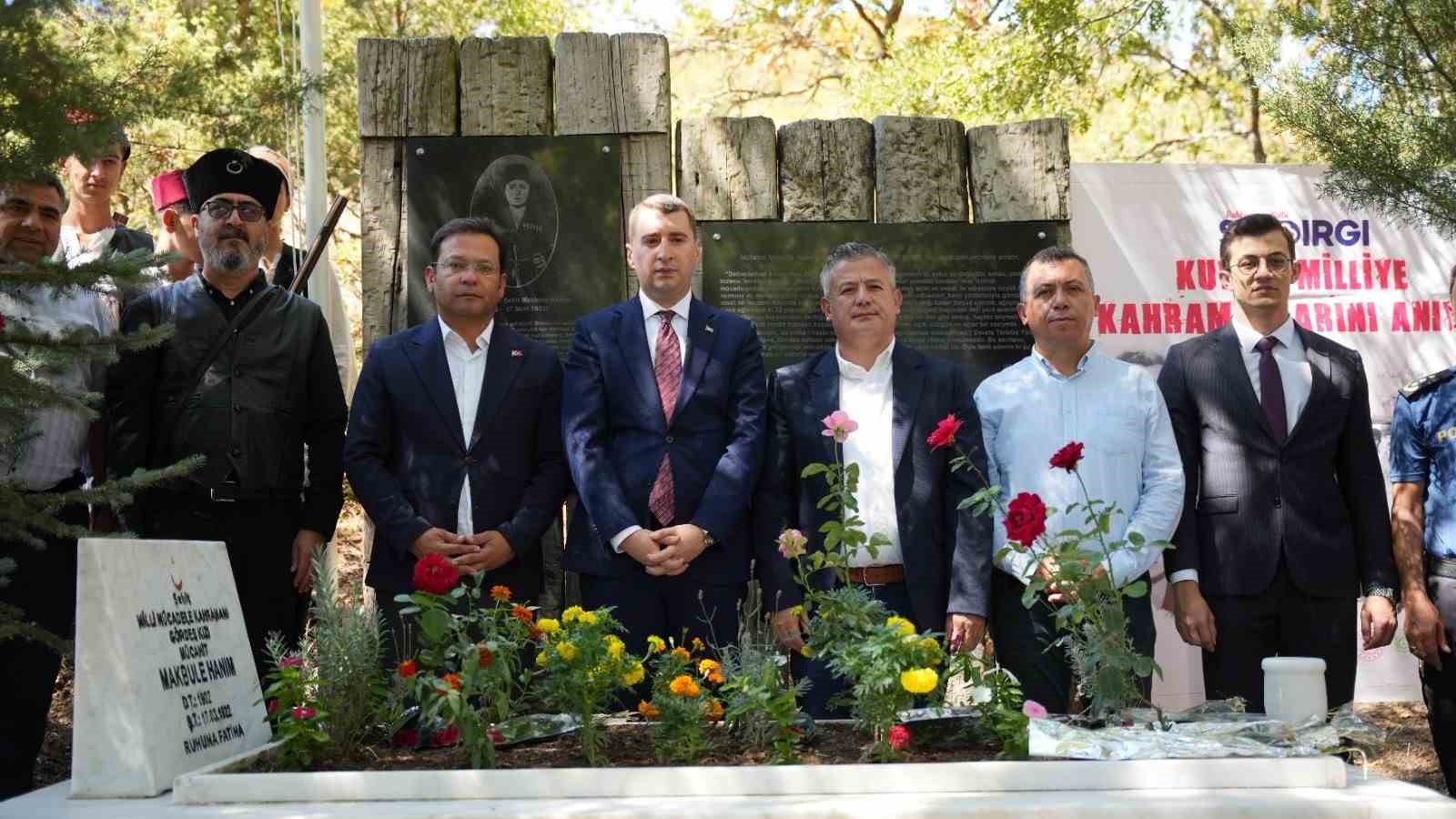 Sındırgı’da Kuvayımilliye kahramanları dualarla anıldı