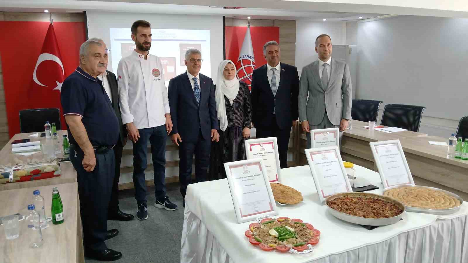 Niğde’nin ’Sarım Burma Tatlısı’ coğrafi işaretle tescillendi