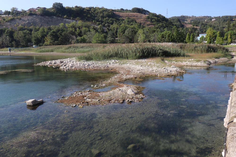 Sapanca Gölü’nde tarihi kuraklık alarmı