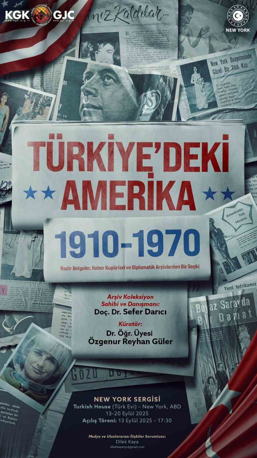 "T&uuml;rkiye&rsquo;deki Amerika" sergisi İstanbul&rsquo;dan ABD&rsquo;ye a&ccedil;ılıyor
