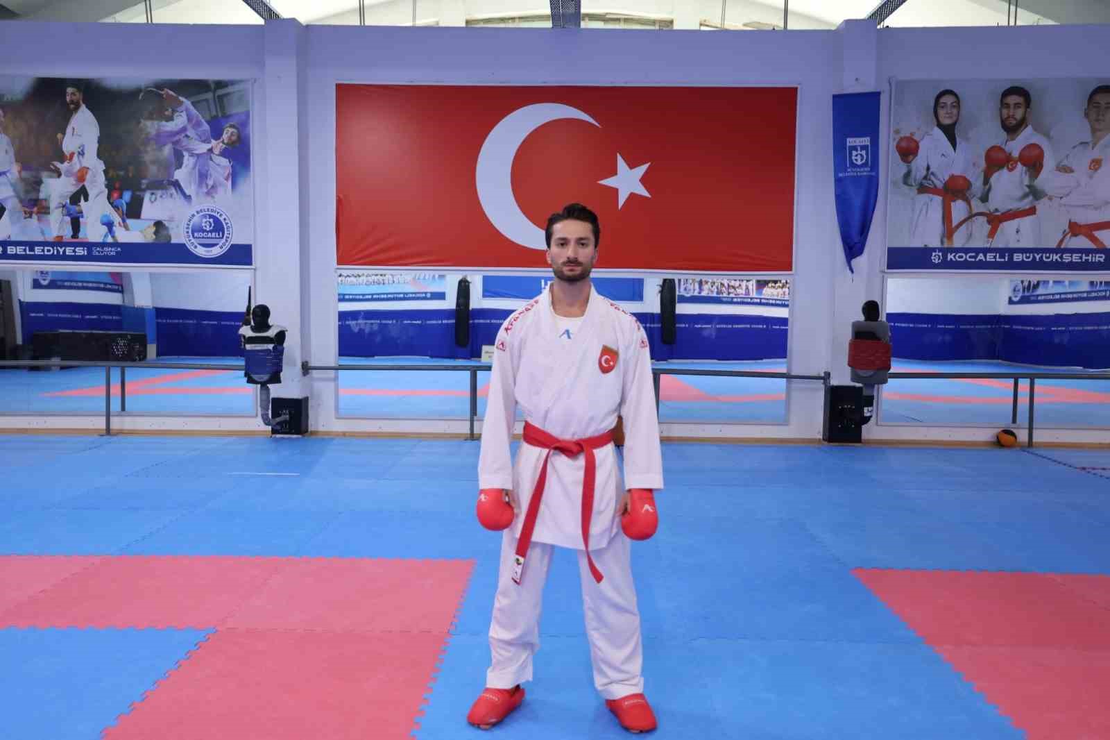 Avrupa şampiyonu milli karateci Özer’in hedefi dünya şampiyonluğu