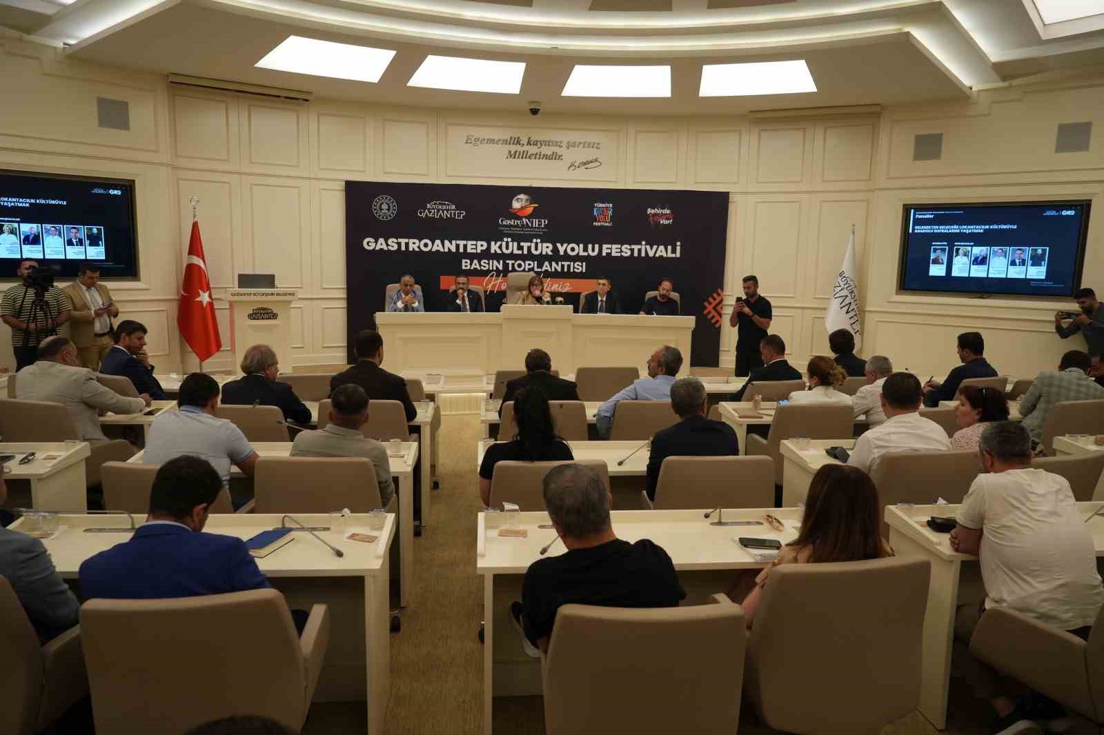 "GastroANTEP Kültür Yolu Festivali" için bilgilendirme toplantısı yapıldı