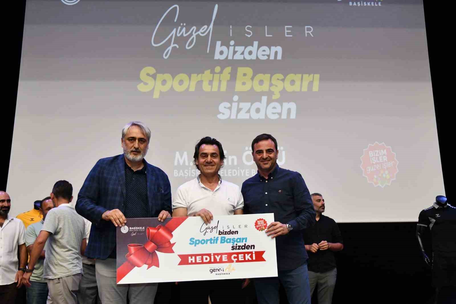 Başiskele’de spor kulüplerine malzeme desteği