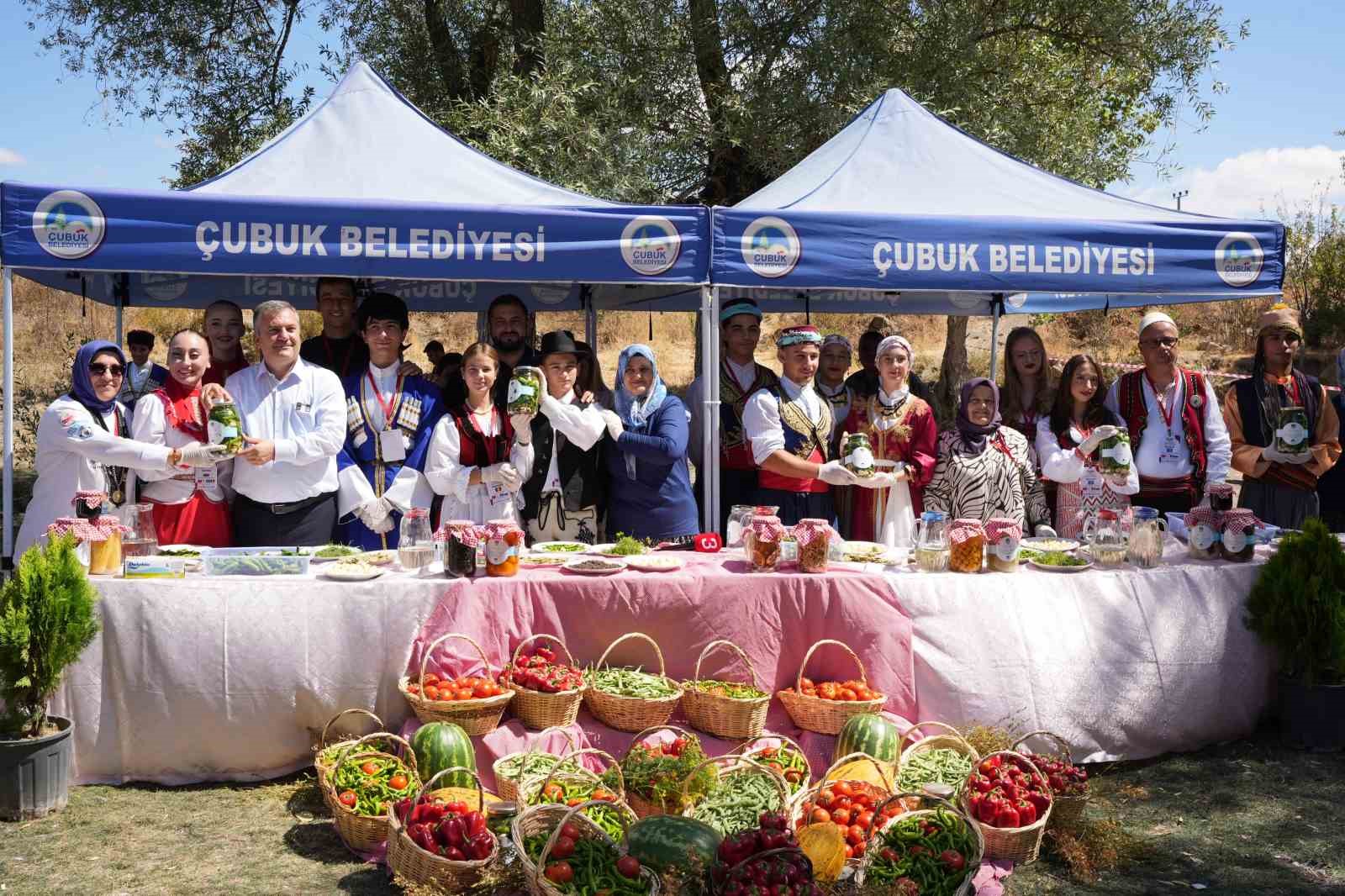 Uluslararası Çubuk Turşu ve Kültür Festivali başladı