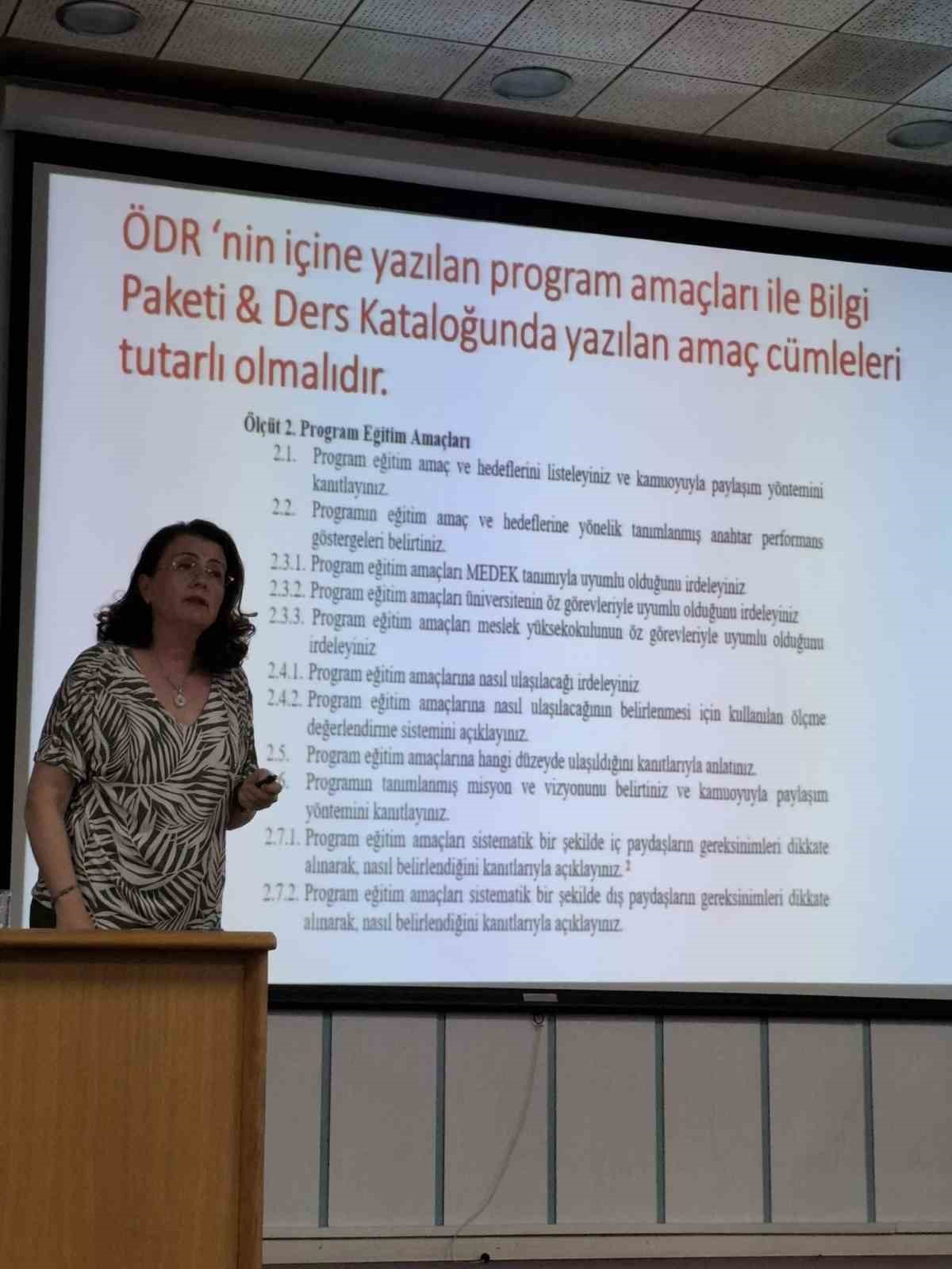Meslek Y&uuml;ksekokullarına akreditasyon desteği
