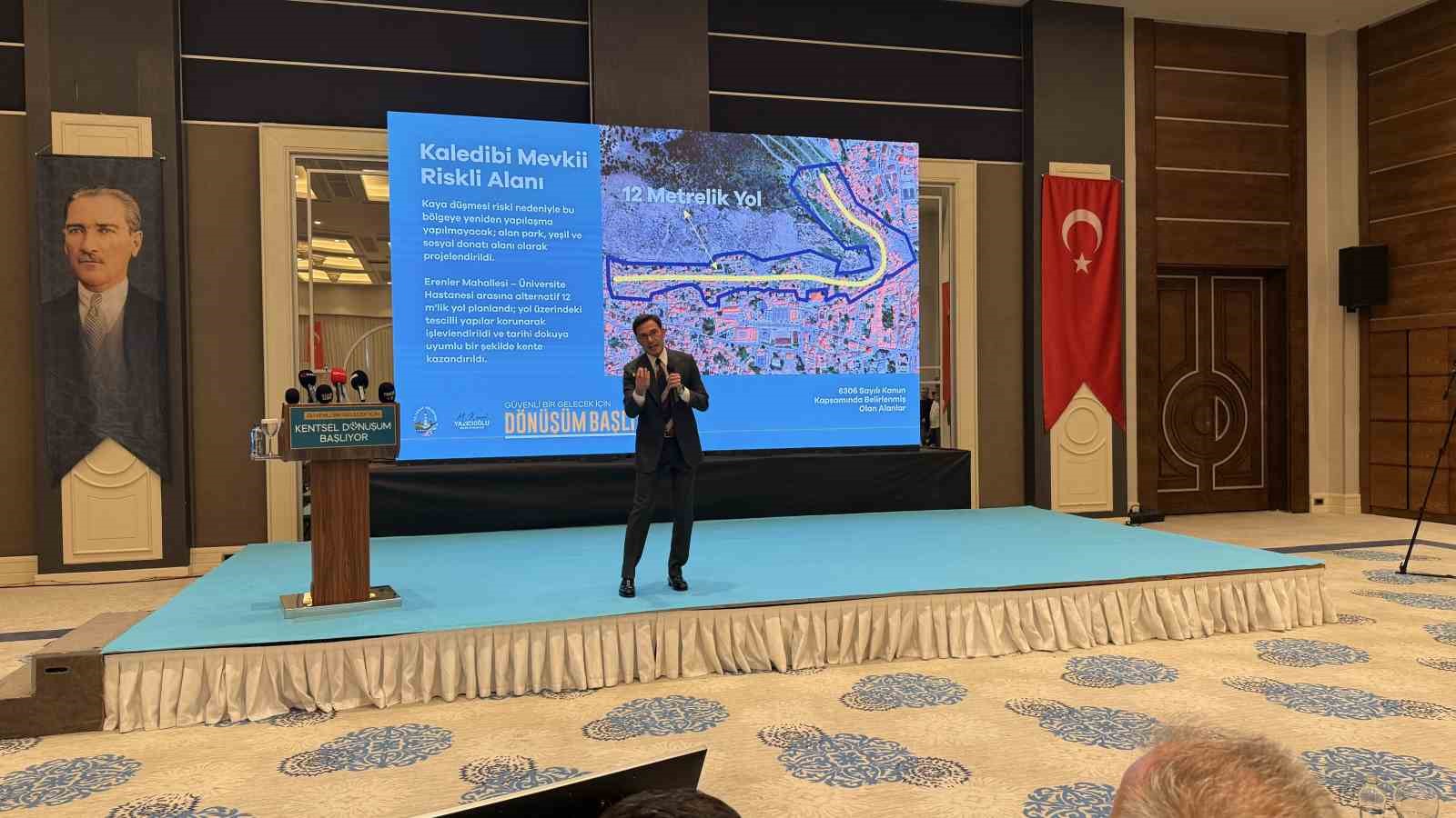 Başkan Yazıcıoğlu: "Kentsel dönüşüm 2 ay içesinde başlayıp 8 ayda bitecek"
