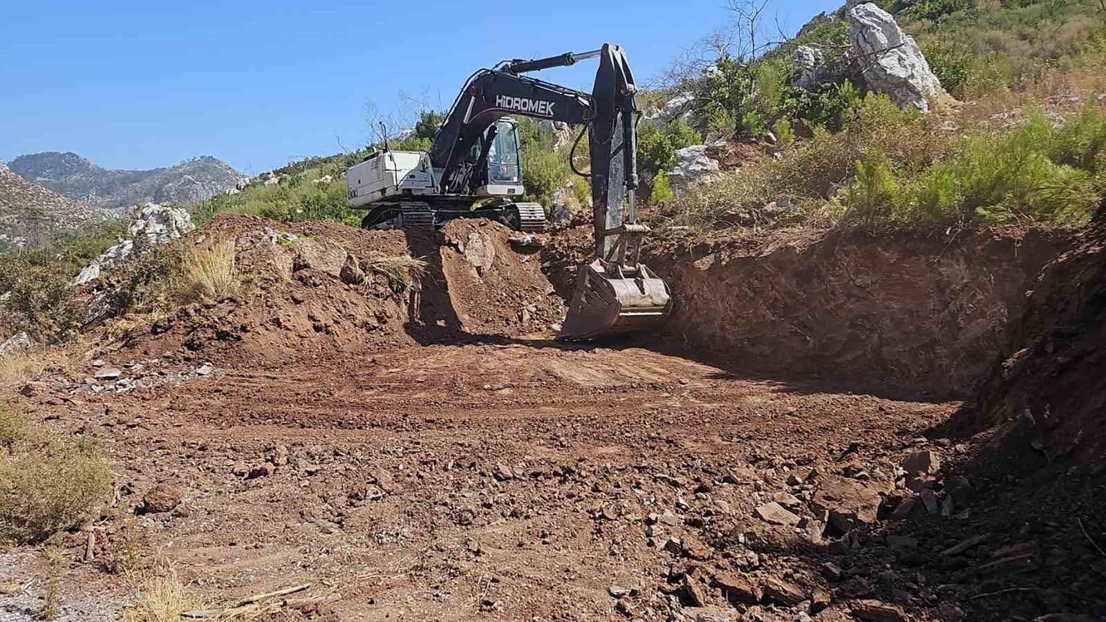 MUSKİ, Bozburun içme suyu projesinde 2. etap çalışmalarına başladı
