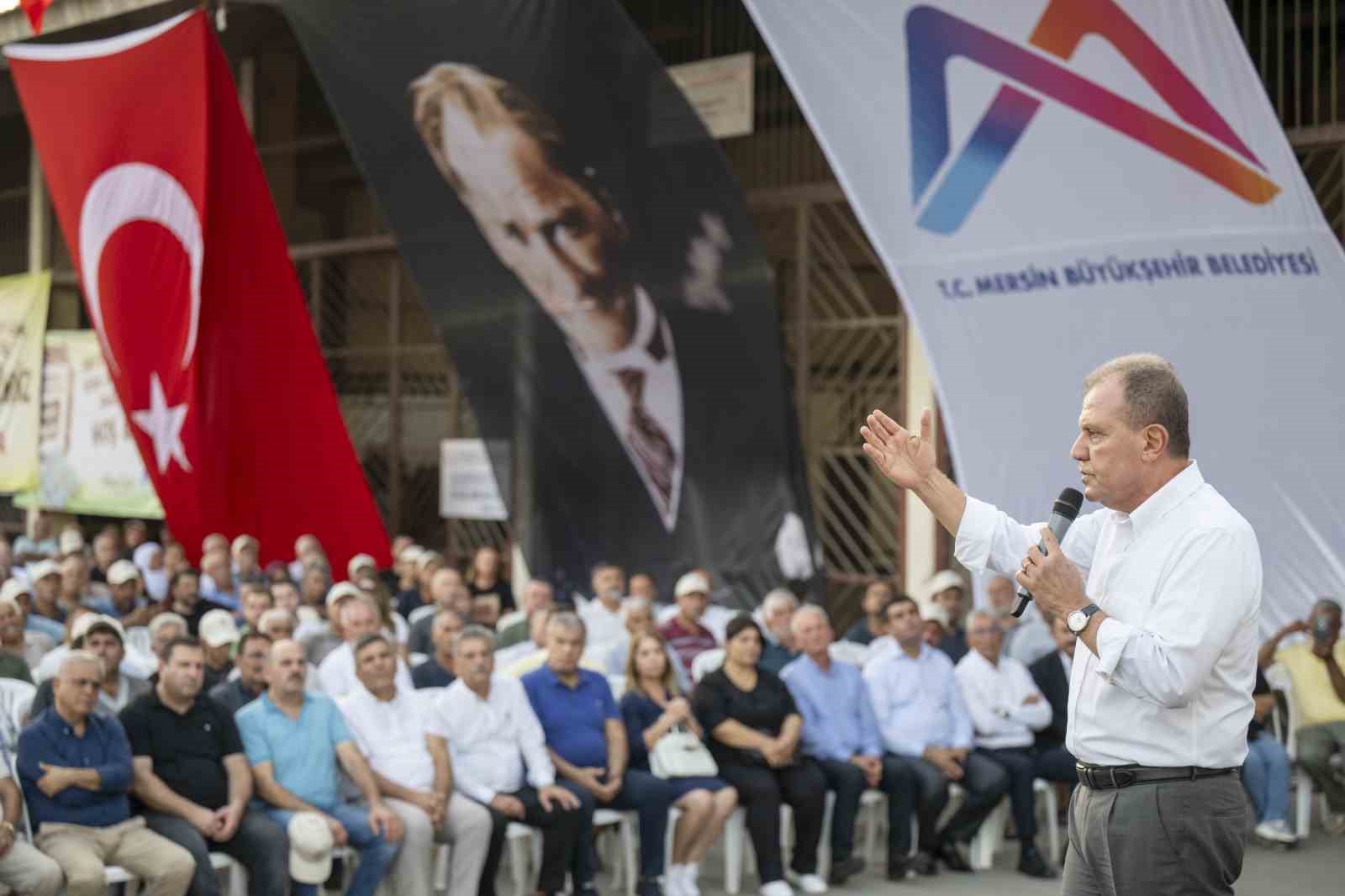 Başkan Seçer, üreticilere destek törenine katıldı
