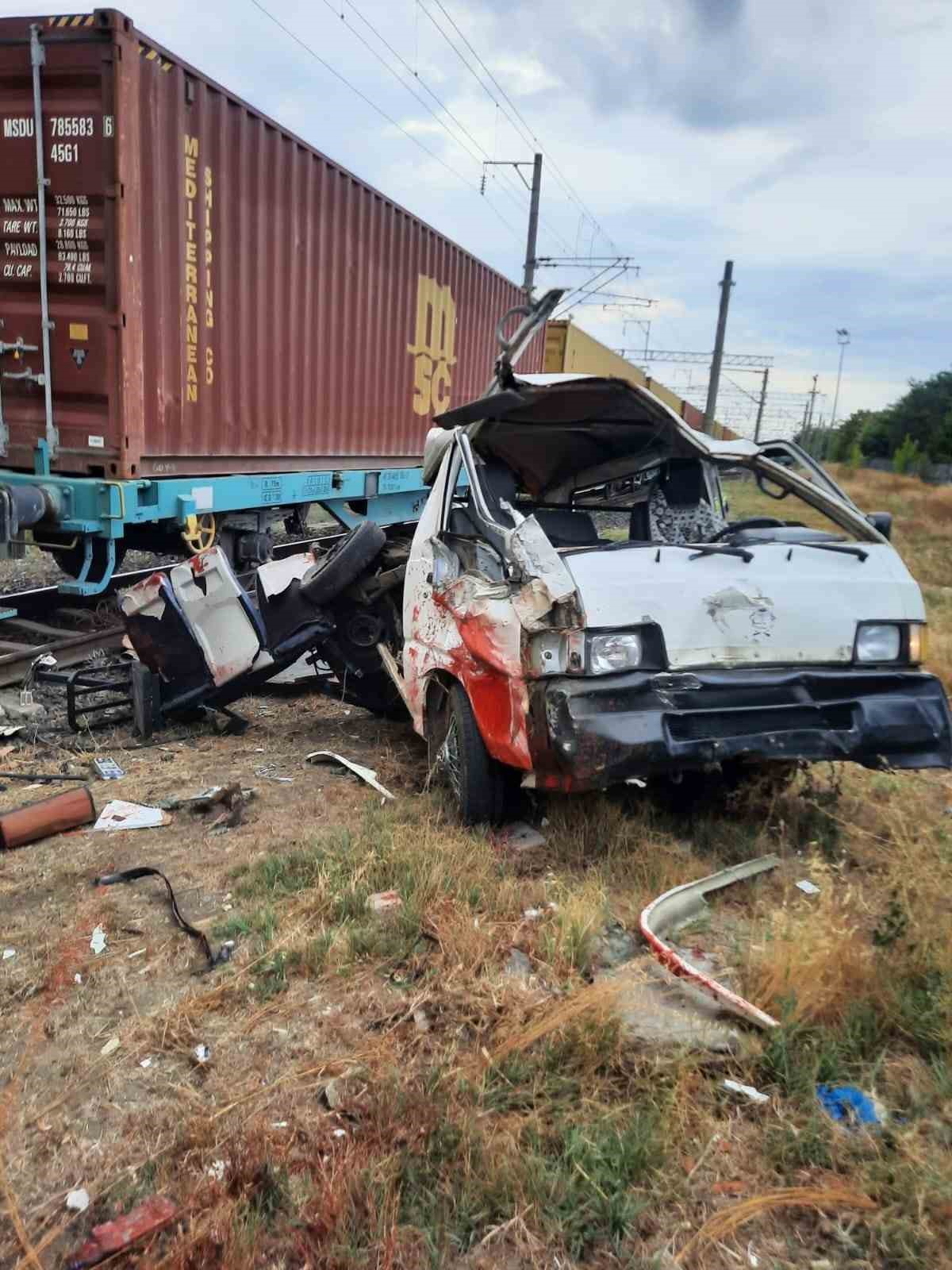 Muratlı&rsquo;da hemzemin ge&ccedil;itte kaza: 1 yaralı
