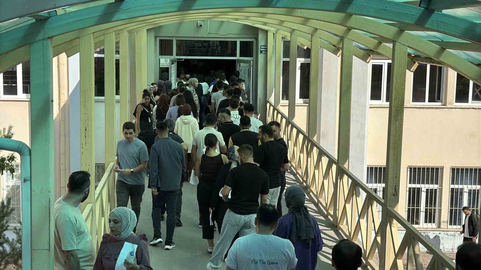 Sivas&rsquo;ta KPSS heyecanı başladı
