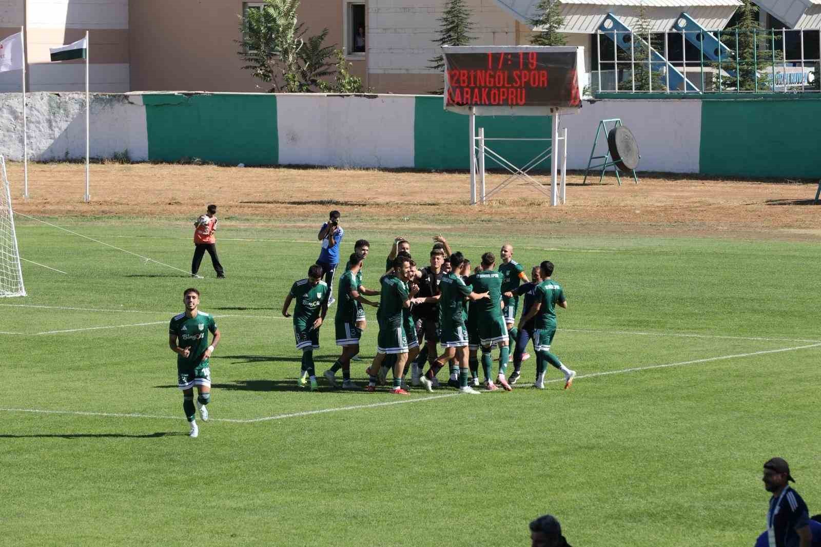 12 Bingölspor’dan hem sahada hem gönüllerde galibiyet