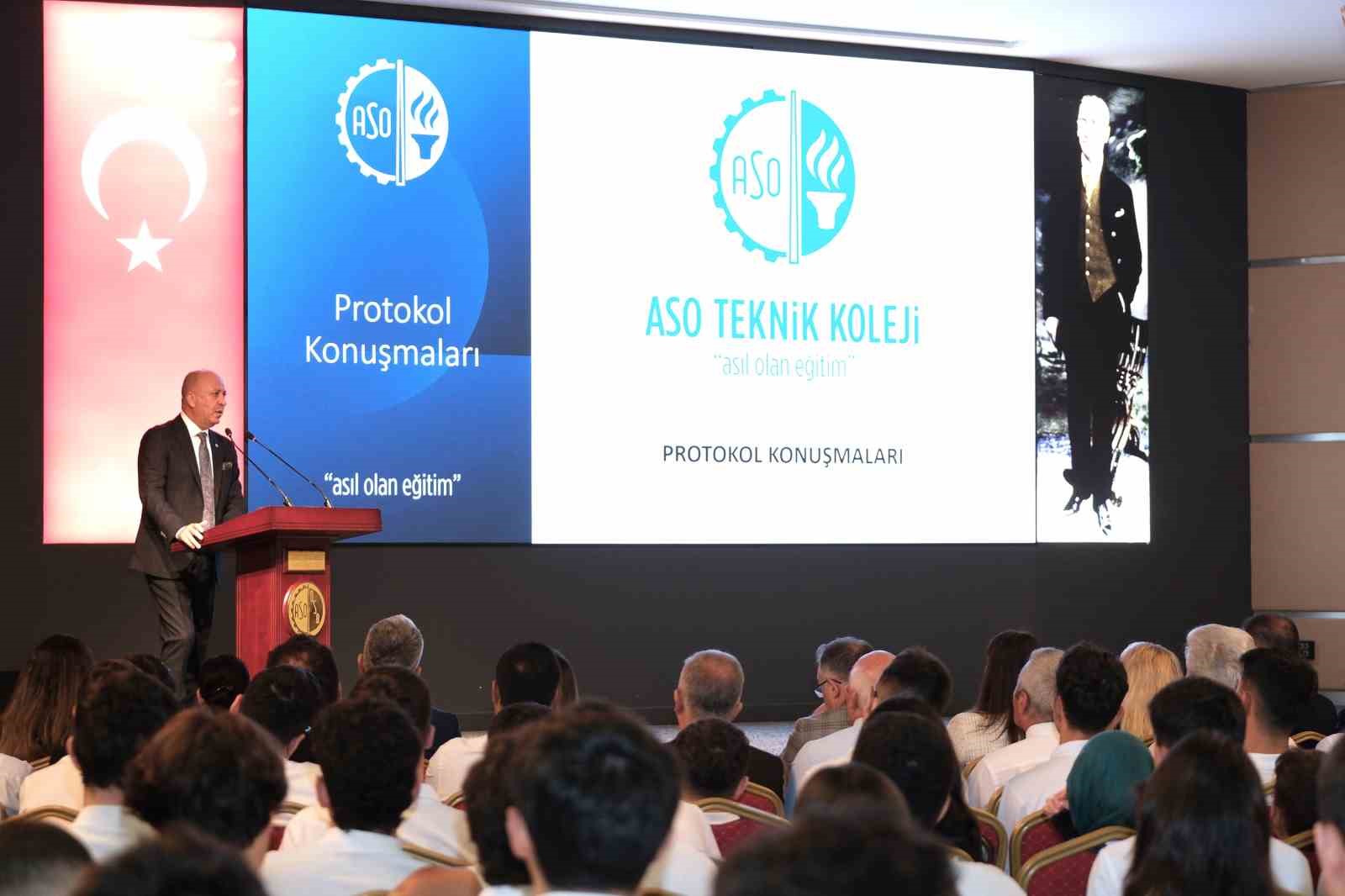 ASO Başkanı Ardıç: "Bilimi ve teknolojiyi yalnızca ithal eden değil, bizzat üreten bir ülke olmak zorundayız"