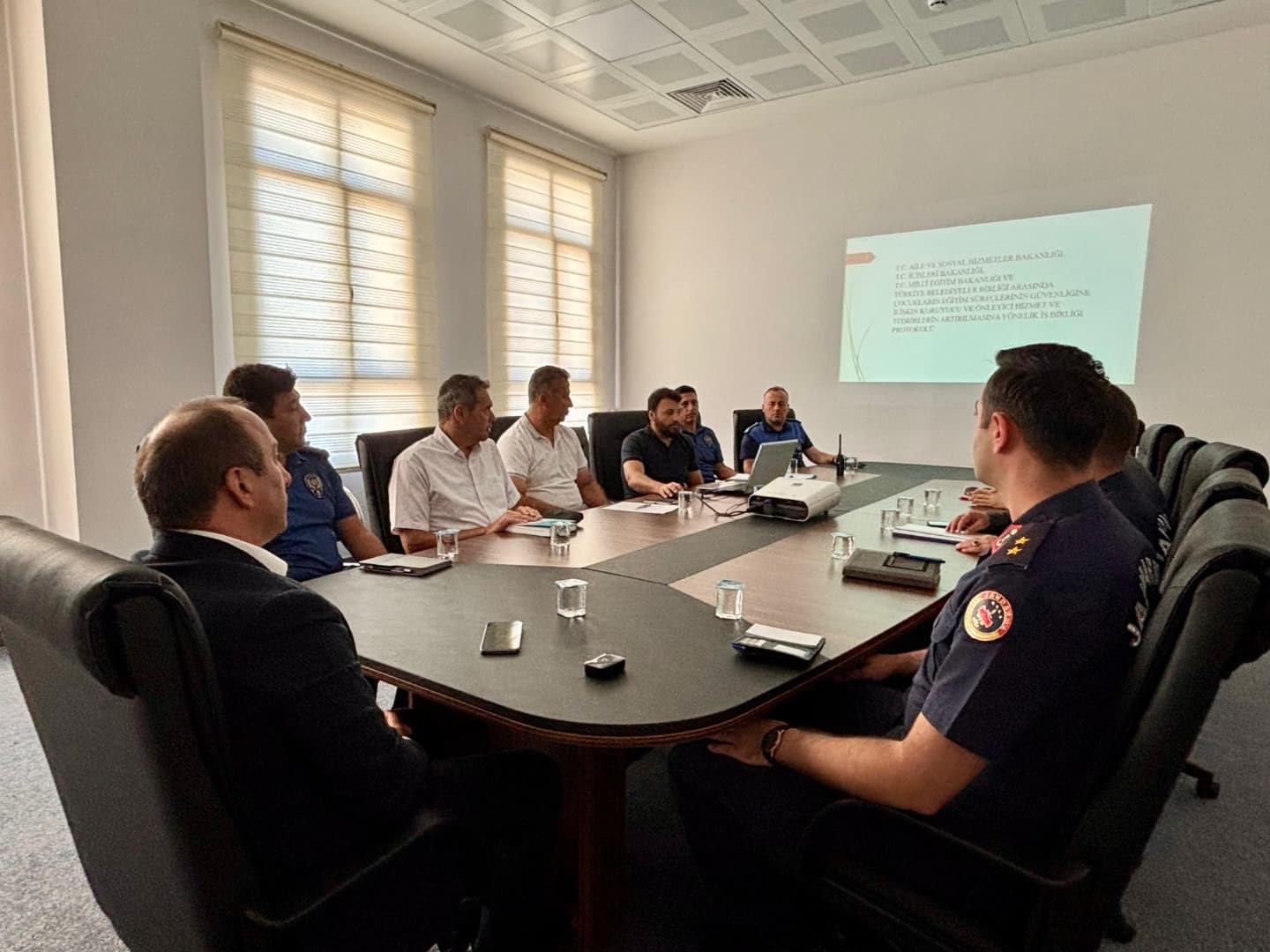 Karpuzlu’da ’okul güvenliği’ toplantısı yapıldı
