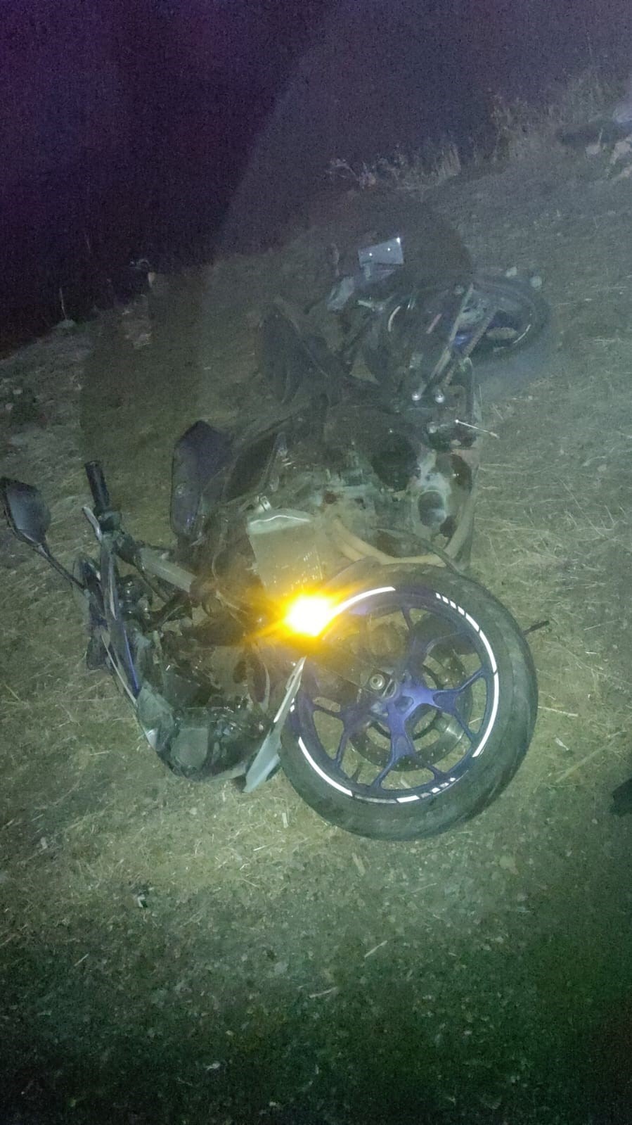 Elazığ’da 2 motosiklet devrildi: 3 yaralı