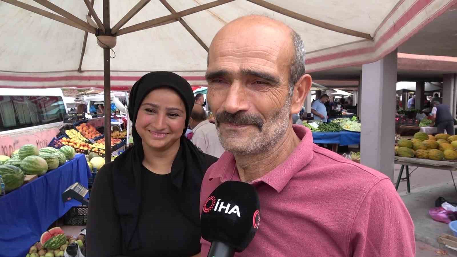 Köyün çalışkan kızı Esra’nın tarladan pazara uzanan umut hikayesi