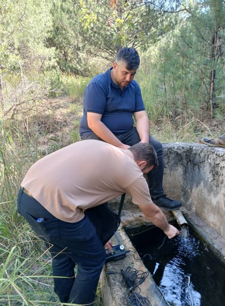 Gediz Gökler Beldesinde sıcak su arama çalışmaları başlatıldı

