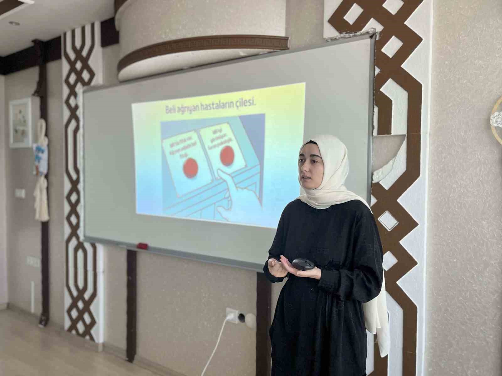 Kadınlara doğru bel kullanımı &ouml;ğretildi
