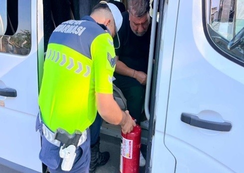 &Ccedil;ine ve K&ouml;şk&rsquo;te &ouml;nleyici kolluk devriyesi
